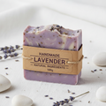 Handmade lavender soap bar, 100g, natural ingredients